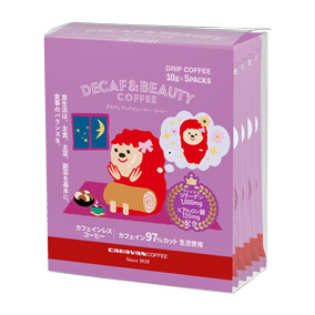 ドリパックコーヒー DECAF&BEAUTY COFFEE G10g×5P（5袋）