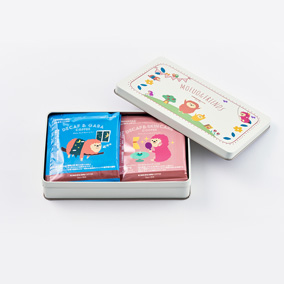 もふおともふこのギフト缶(ドリパックセット)4種各2袋(10g×8袋) 詳細画像