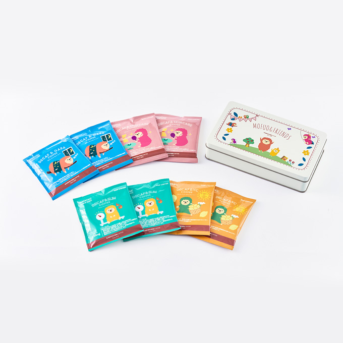 もふおともふこのギフト缶（ドリパックセット）4種各2袋（10g&times;8袋） 詳細画像 NO COLOR 1