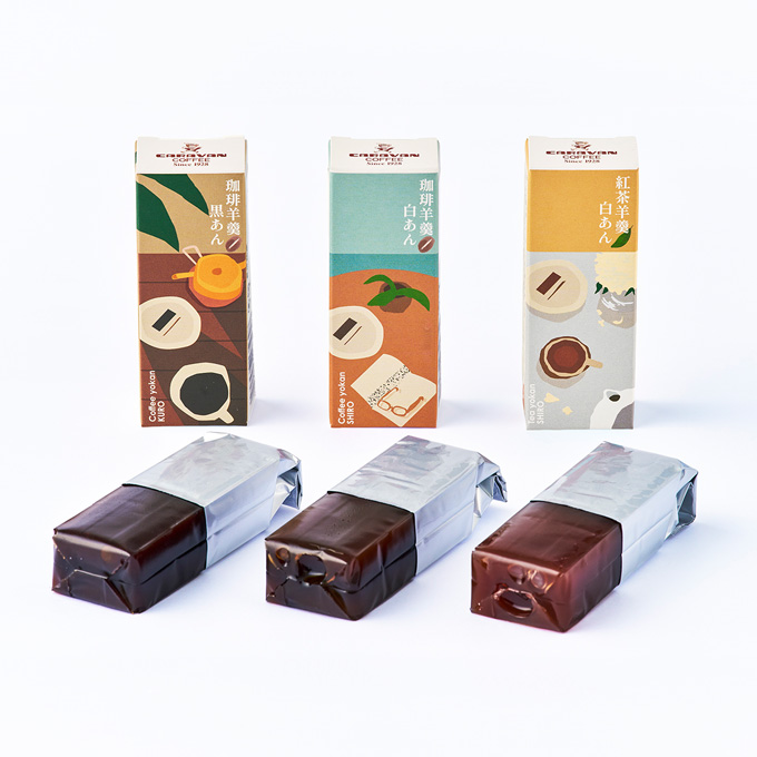 珈琲羊羹 黒あん 詳細画像 NO COLOR 2