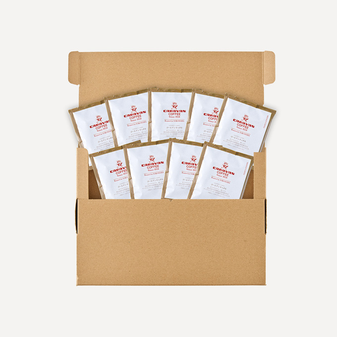 【お試しセット・送料無料】ドリパックコーヒー ゴールデンキャメル（10g&times;9袋） 詳細画像 NO COLOR 2