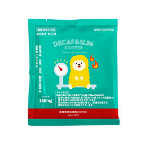 ドリパックコーヒー DECAF＆SLIM COFFEE（1袋）