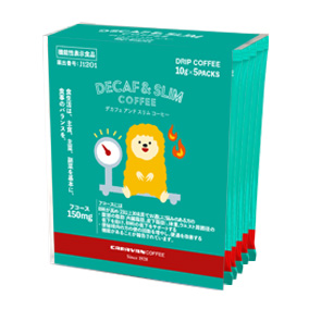 ドリパックコーヒー DECAF＆SLIM COFFEE（5袋）