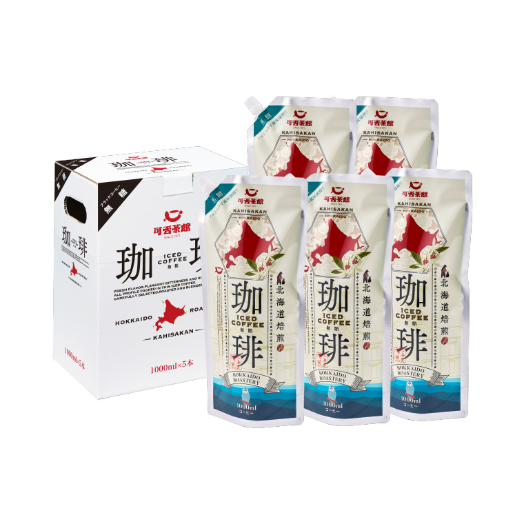 可否茶館アイスコーヒー無糖5本セット