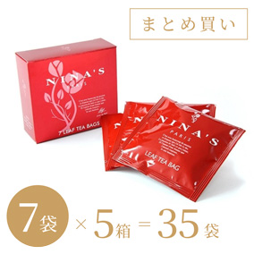 【まとめ買いセット】ジュテーム／ティーバッグ 7袋×5箱（35袋）