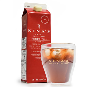 ４レッドフルーツアイスティー【無糖】／1000ml 詳細画像