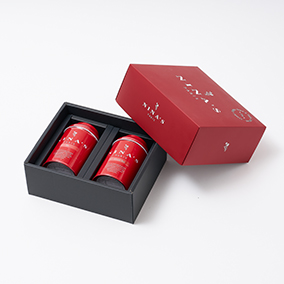 ニナス ギフトBOX (リーフ100g 2缶用) 詳細画像